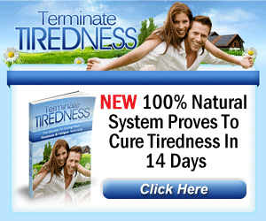 Terminate Tiredness Stop Being Tired